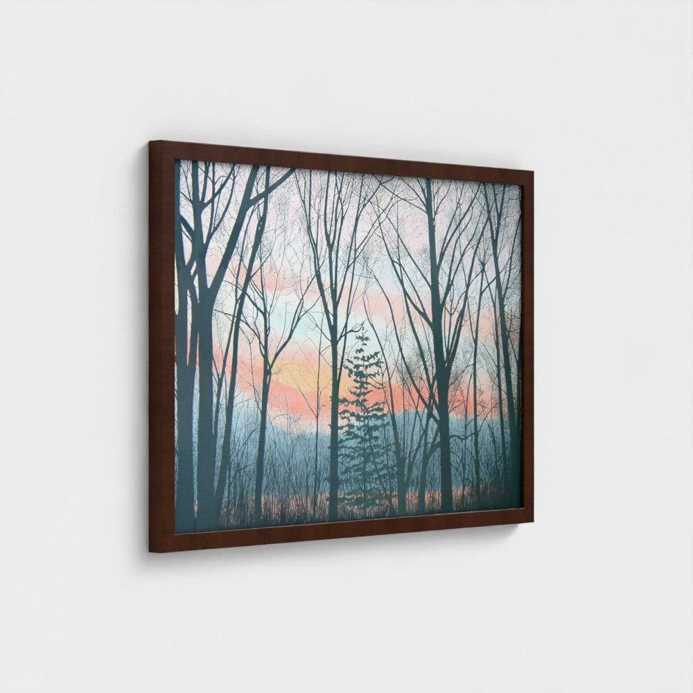 Winter Trees at Dusk - Marion Ranyak