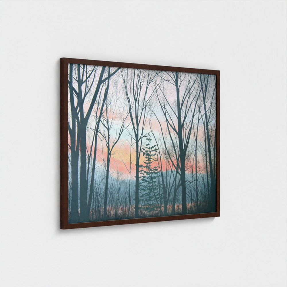 Winter Trees at Dusk - Marion Ranyak