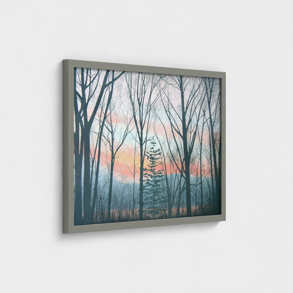 Winter Trees at Dusk - Marion Ranyak
