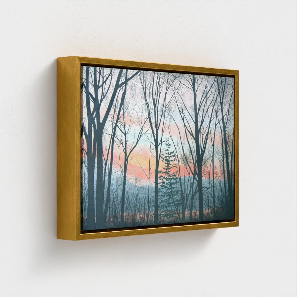Winter Trees at Dusk - Marion Ranyak