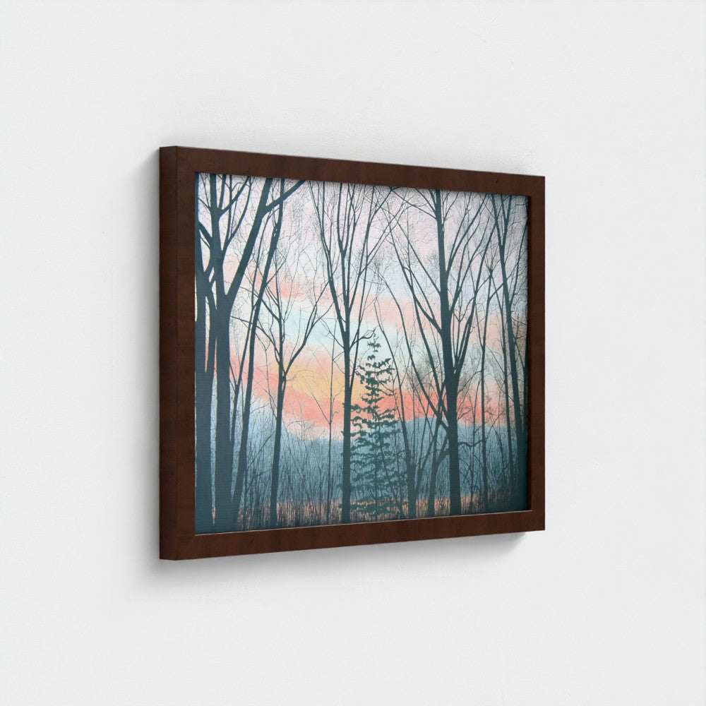 Winter Trees at Dusk - Marion Ranyak