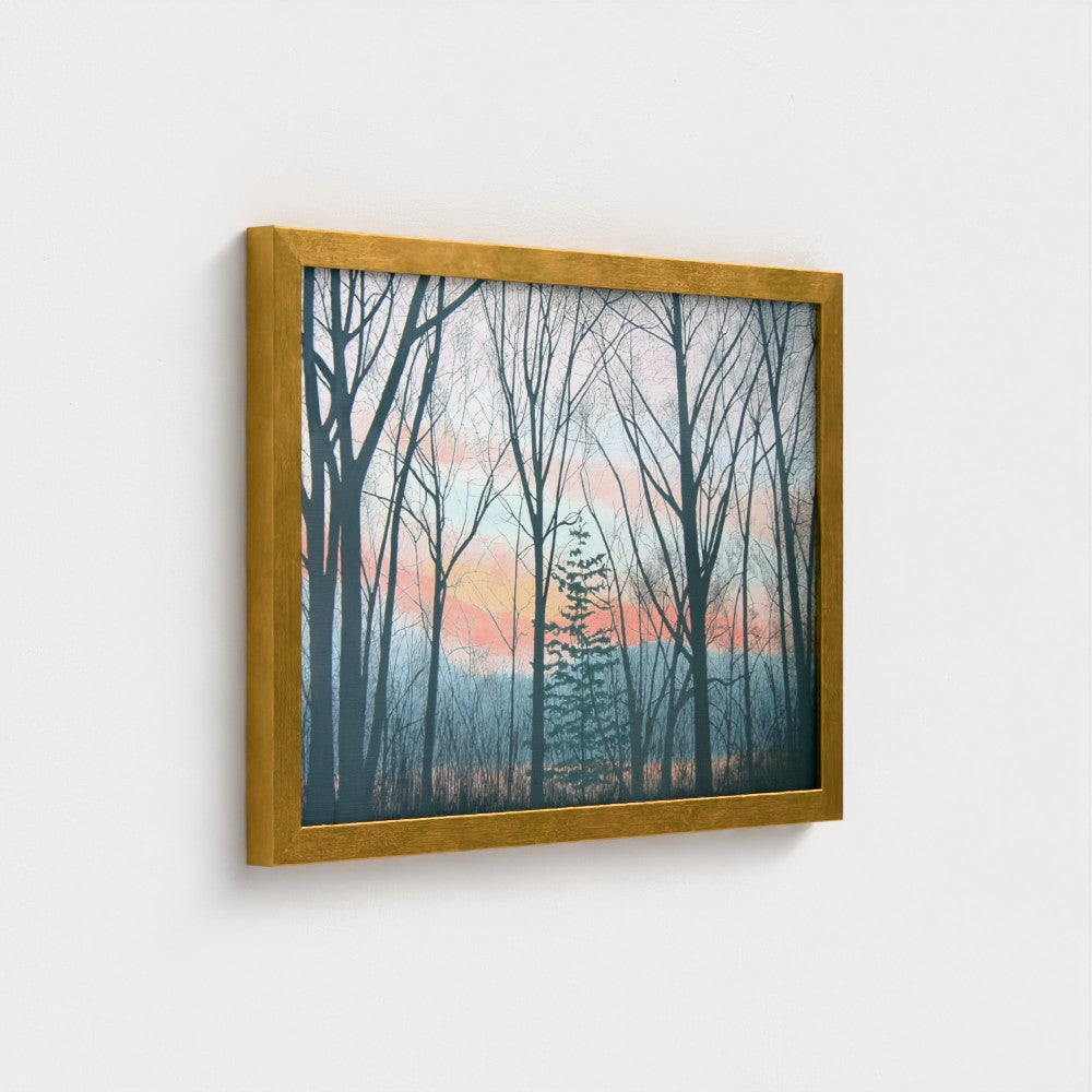 Winter Trees at Dusk - Marion Ranyak