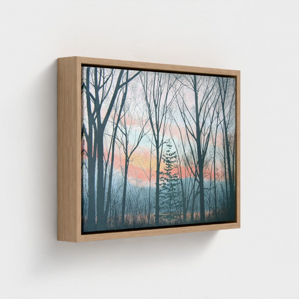 Winter Trees at Dusk - Marion Ranyak