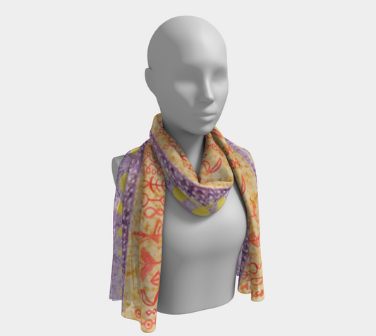 Holi Long Scarf